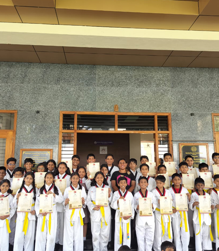 Taekwondo Prize Distribution