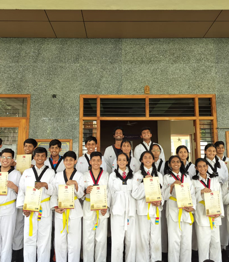 Taekwondo Prize Distribution