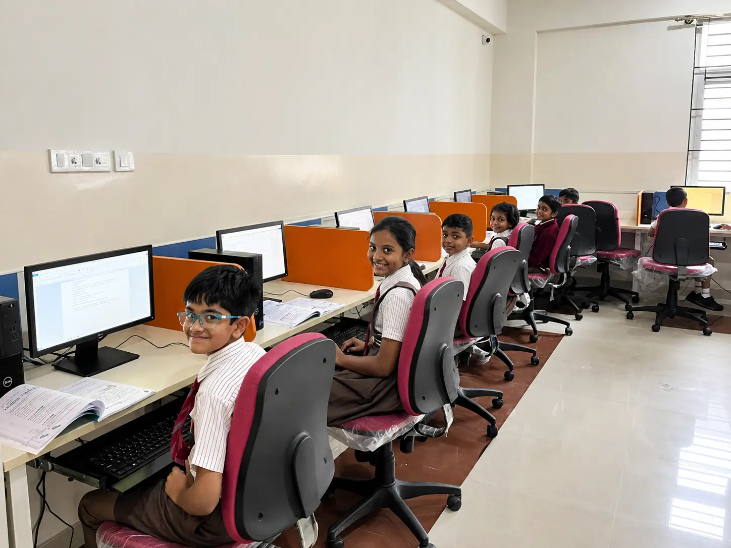 Cyber laboratories at NPS Sadashivanagar