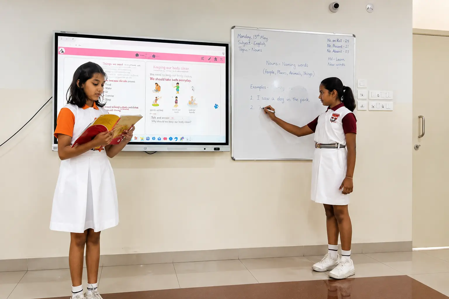 Digital classrooms at NPS Sadashivanagar
