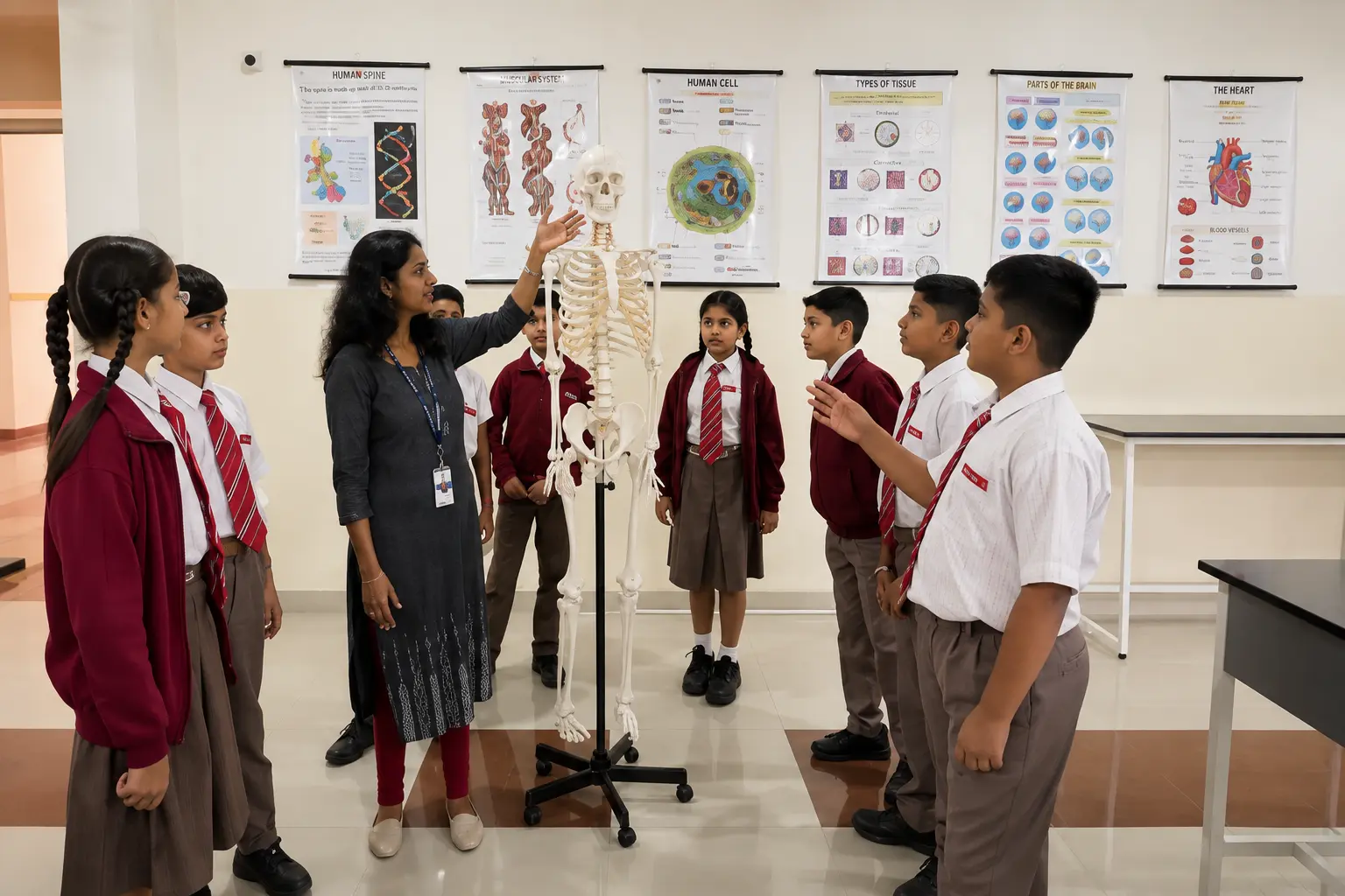 Science laboratories at NPS Sadashivanagar